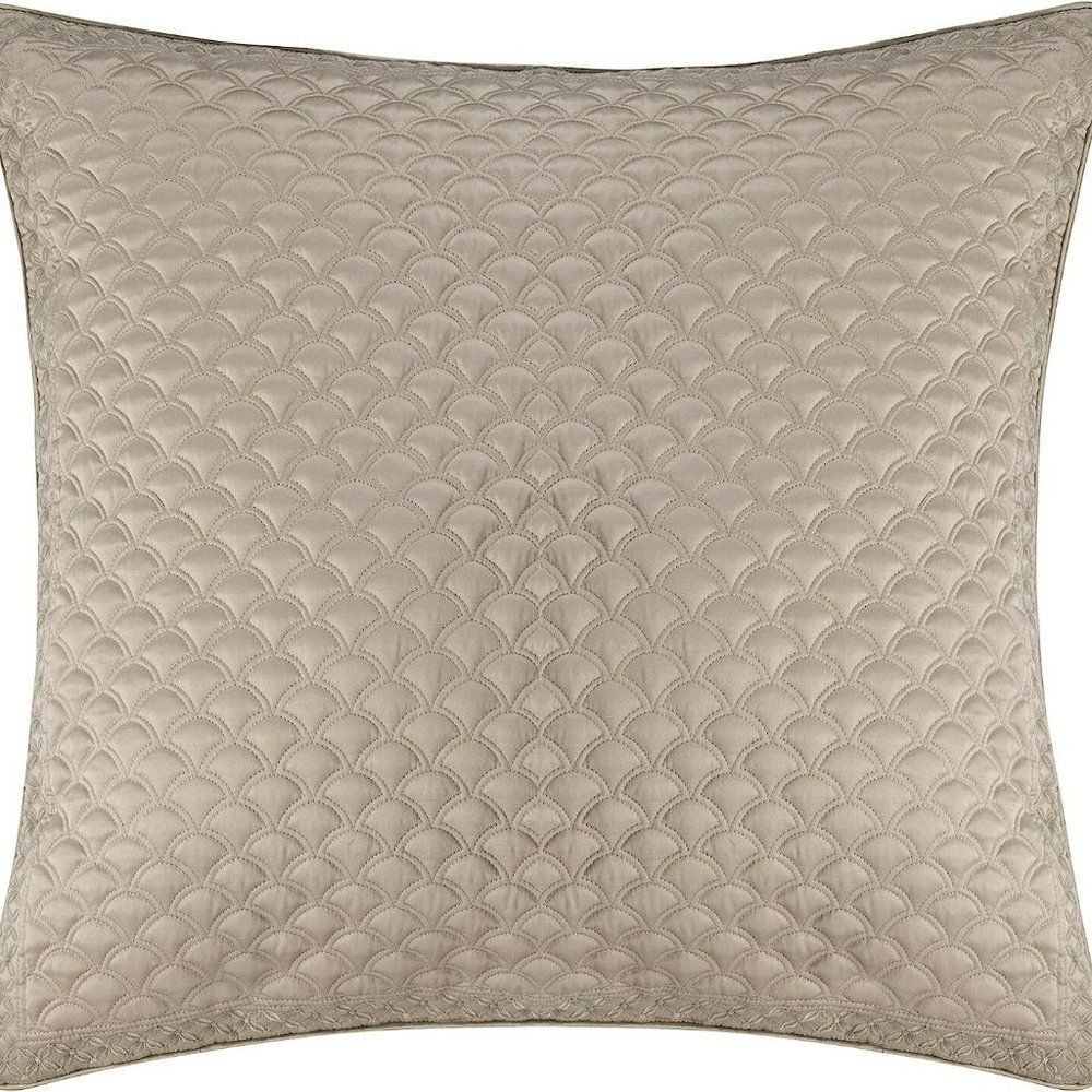 J Queen New York Zilara European Sham Taupe